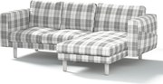 Pokrowiec na sofę Norsborg 3-osobową z szezlongiem