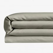 Poszwa Na Kołdrę Z Satyny O Gęstości 300 Nici Sampras Awokado & Łóżko 135/140cm (220 X 220 Cm) - Sklum