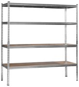 REGAŁ DO GARAŻU I MAGAZYNU RMG300 180x170x60 CM 4 PÓŁKI