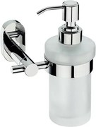 Kela Dozownik mydła ze stali nierdzewnej z uchwytem Lucido 250 ml