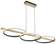 Zuma Line MD3913-3-3BWLT - lampa LED na lince ALMERIA LED/35W/230V