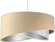 Lampa wisząca ALBIT beżowa/srebrna BPS KONCEPT