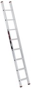 Aluminiowa jednodniowa drabina ALVE PREMIUM z stopniami, 1x8 szczebli, długość 2,41 m