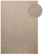 Beżowy wełniany dywan tkany ręcznie 120x180 cm Eleni Light Beige – Hanse Home