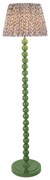 Endon 114634 - Lampa podłogowa HIGGLEDY 1xE27/10W/230V zielony/szary
