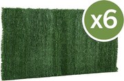 Zestaw 6 sztucznych zywoplotów - 150 x 300 cm