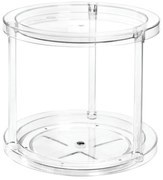 Okrągły obrotowy dwupoziomowy stojak na pojemniki iDesign The Home Edit, ⌀ 24,1 cm