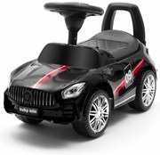 Baby Mix odpychacz dla dzieci z dźwiękiem Racer, czarny