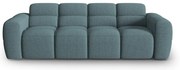 Niebieska sofa 256 cm Lisa – Micadoni Home