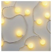 LED Zewnętrzny łańcuch bożonarodzeniowy 40xLED/9m IP44 ciepła biel