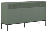 Komoda SUE zielona/czarna