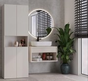 Słupek łazienkowy podwójny z koszem na pranie Nel 1K/DK KASZMIR