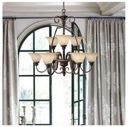 Hinkley HK-CELLO6 - Żyrandol na łańcuchu CELLO 6xE27/60W/230V