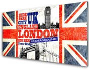 Obraz Akrylowy Londyn Flaga Sztuka