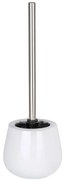 Pojemnik na szczotkę MALTA WHITE + szczotka WC, WENKO