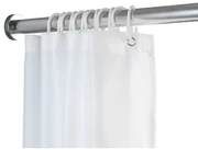 Drążek teleskopowy w kolorze srebra do łazienki Wenko Luz, dł. 110-185 cm