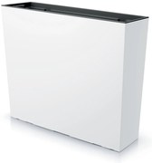 Donica ogrodowa z wkładem Urbi Case Tower 77 x 23,5 x 68,5 cm biały PROSPERPLAST