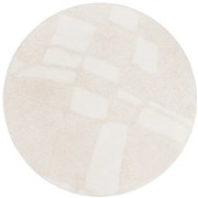 Dywan nowoczesny Alma kremowy koło 120 cm x 120 cm