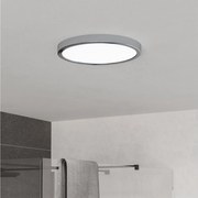 Eglo 901764 - LED lampa sufitowa łazienkowa FUEVA LED/14,2W/230V śr.27,8cm IP44 chrom