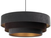 Lampa wisząca TRIO MIX grafitowa/brązowa/złota BPS KONCEPT