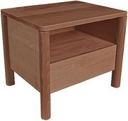 Stolik nocny 49x39x41 cm karmelowa kropla