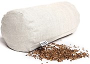 Poduszka z kaszą gryczaną, walec, 14 x 40 cm