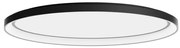 Redo 01-3811 - Ściemnialny plafon LED NOBU LED/80W/230V czarny