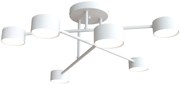 Biała nowoczesna lampa sufitowa - D135 S9-G34
