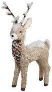 Figurka renifera ze styropianu