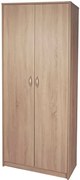 Regał biurowy zamknięty dąb sonoma B8-A34