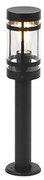 Zewnetrzna Nowoczesna lampa zewnętrzna czarna 50 cm IP44 - Gleam Nowoczesny Oswietlenie zewnetrzne
