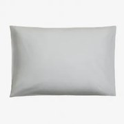 Poszewka Na Poduszkę Z Bawełny Perkalowej Agassi O Gramaturze 180 Nitek Sky Blue & 50 X 75 Cm - Sklum