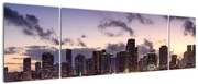 Obraz metropolii z drapaczami chmur (170x50 cm)