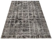 Szary nowoczesny dywan we wzory Z3-T32