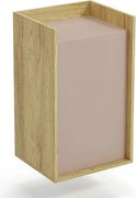 Szafka modułowa 83cm hikora + róż antyczny A2-S98