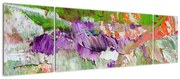 Obraz abstrakcji - malarstwo (170x50 cm)