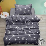 PrzytulneMieszkanie.pl PrzytulneMieszkanie.pl Bawełniana pościel VENTO niebiesko-szara Rozmiar pościeli: 70 x 90 cm | 140 x 200 cm