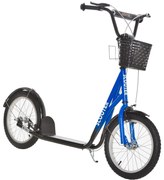 HOMCOM Hulajnoga dziecięca od 5 do 12 lat regulacja wysokości niebieski czarny