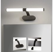 Brilagi - LED oświetlenie lustra łazienkowego TUBEO LED/6W/230V 40 cm IP44 czarne