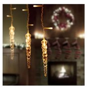 LED świąteczna kurtyna świetlna zewnętrzna 180xLED 3,5x0,7 m IP44 ciepła biała