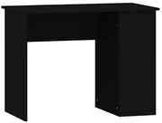 Biurko z półkami w kolorze czarnym S5-E34