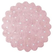 Dywan dziecięcy GALLETITA ROSA 140x140 różowy LORENA CANALS