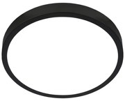 Briloner 3709-015 - LED RGBW Ściemn. Plafon LED/22W/230V czarny + pilot