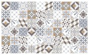 Zestaw 60 naklejek ściennych Ambiance Cement Tiles Liliania, 15x15 cm