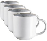 Mäser Zestaw kubków do kawy Lunaria Grey 360 ml, 4szt.