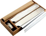 Dyspenser do folii spożywczej i papieru, bambus, 42 x 19 cm