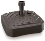 Podstawa parasola kwadratowa 39 cm brązowa PROSPERPLAST