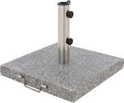 Stojak Parasol - granit i stal - 45 x 45 cm