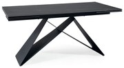 Stół rozkładany WESTIN CERAMIC 160(240)x90 czarny sahara noir SIGNAL