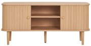 Szafka pod TV w dekorze sosny w naturalnym kolorze 113x51,5x40 cm Nikko – House Nordic